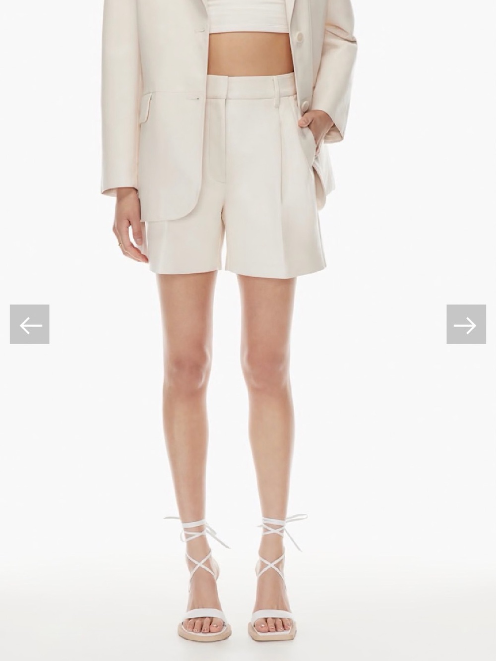 Aritzia Wilfred Effortless 5" Short sz 10 gently used - Picture 4 of 12
